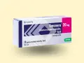 Opakowanie leku Emanera 20 mg, zawierające 28 kapsułek gastrooporność, stosowane doustnie.