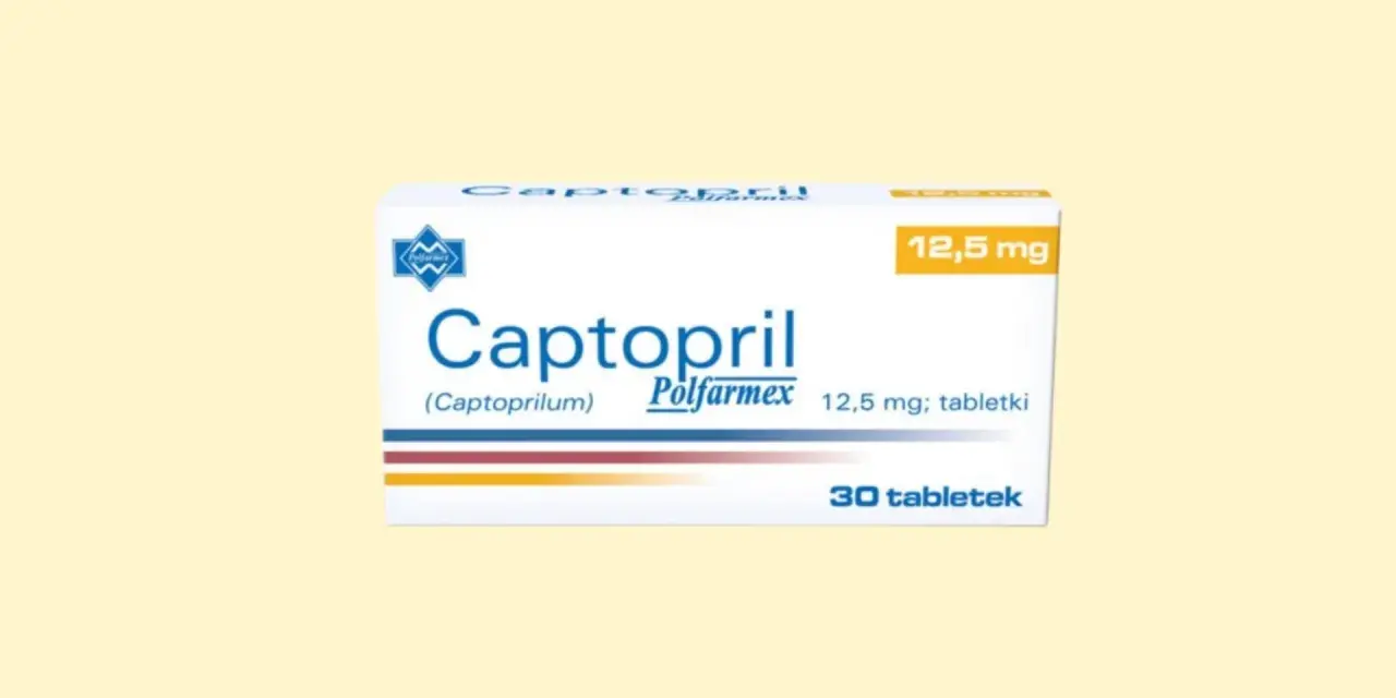 Opakowanie Captoprilu 12,5 mg. Kiedy brać captopril pod język? Zapytaj lekarza.
