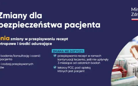 Od 2 sierpnia zmiany w przepisywaniu recept na leki psychotropowe. Lekarz musi przeprowadzić badanie, by móc wypisać receptę.