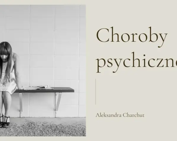 Smutna dziewczyna siedzi na ławce, symbolizując najczęstsze choroby psychiczne.