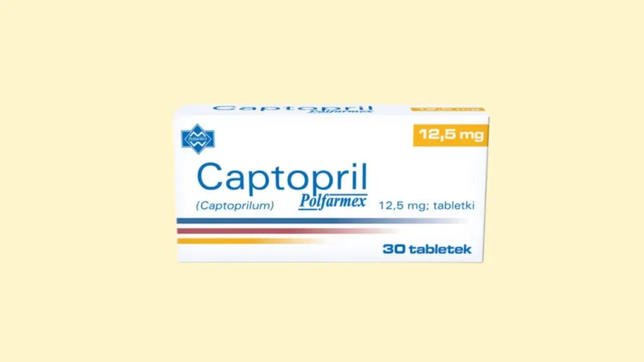 Opakowanie leku Captopril 12,5 mg. Kiedy brać captopril pod język? Zapytaj lekarza o dawkowanie.